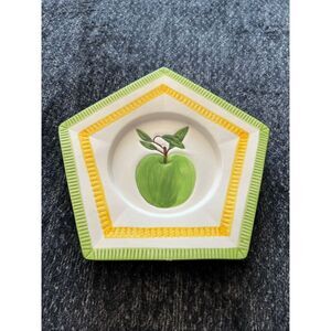 Yankee Candle Ceramic Apple Plate